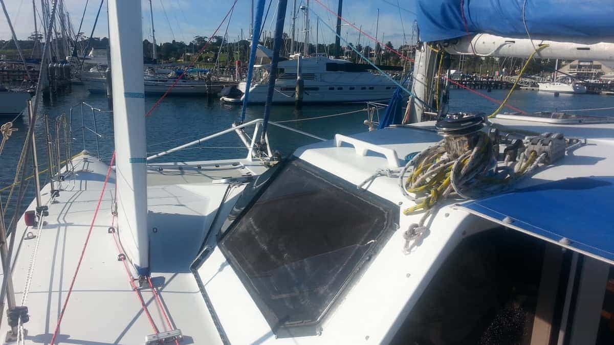 Daggerboard detail