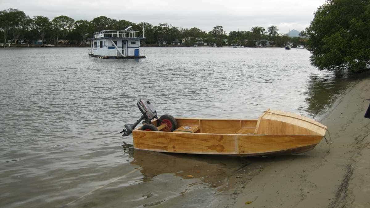 Noosa boat in the water