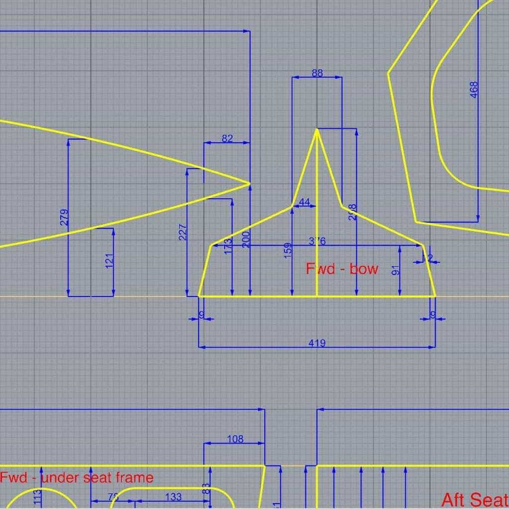 Noosa boat plans plywood detail