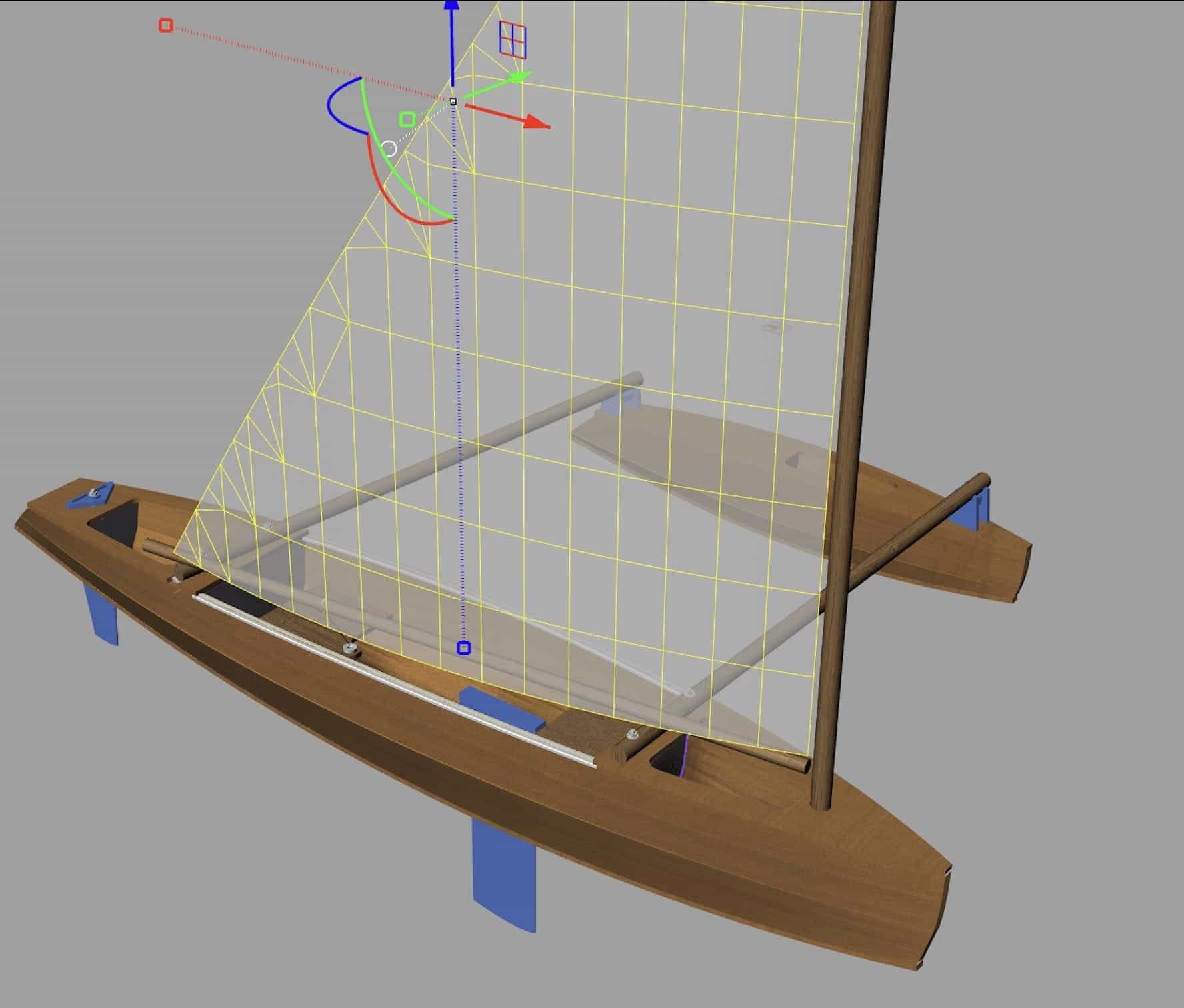Geelong Model 850 miniature boat