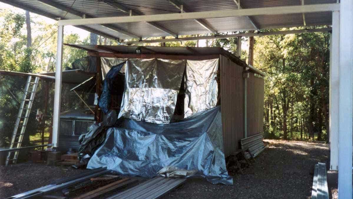 Building the new shed