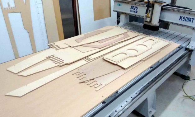 Boat building with a CNC router